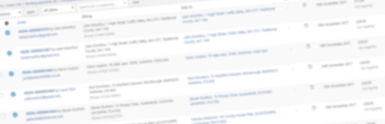 WooCommerce-Bestellungen automatisch vervollständigen