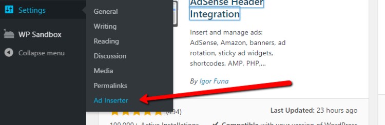Platzierung von Inline-Content-Anzeigen in WordPress