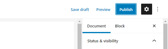 Veröffentlichen Ihrer WordPress-Seite