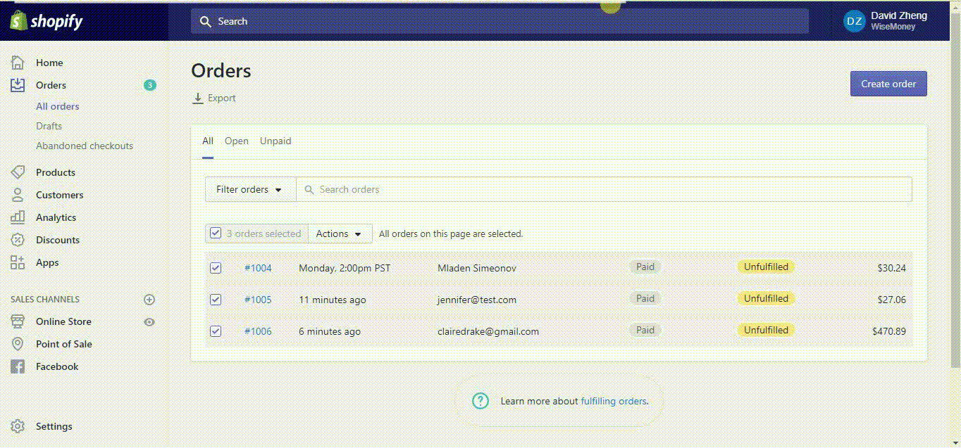 1638037469 867 So exportieren Sie Bestellungen und Transaktionen in Shopify