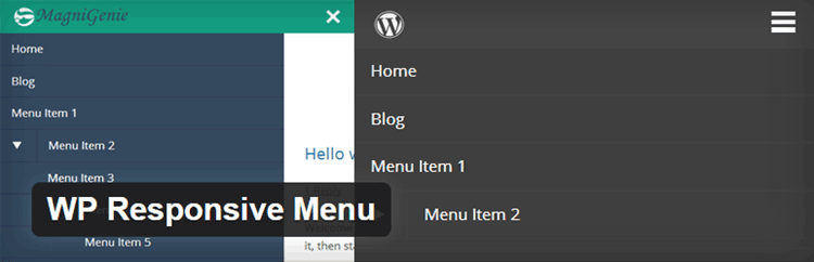 WP Responsive Menü