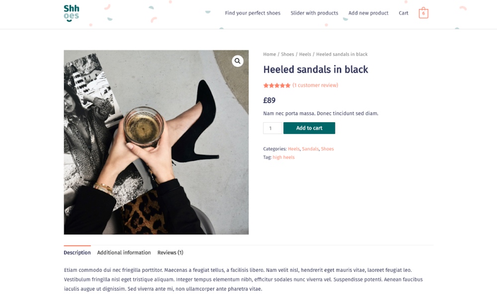 Standard-WooCommerce-Produkt
