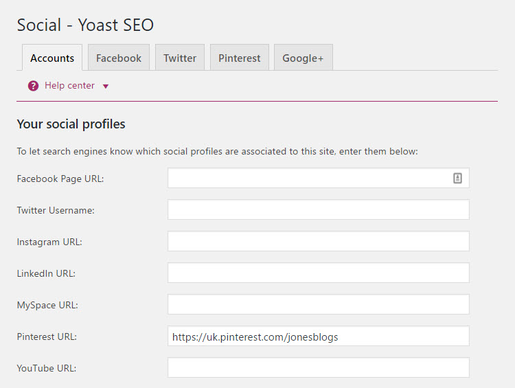 Yoast-Konten