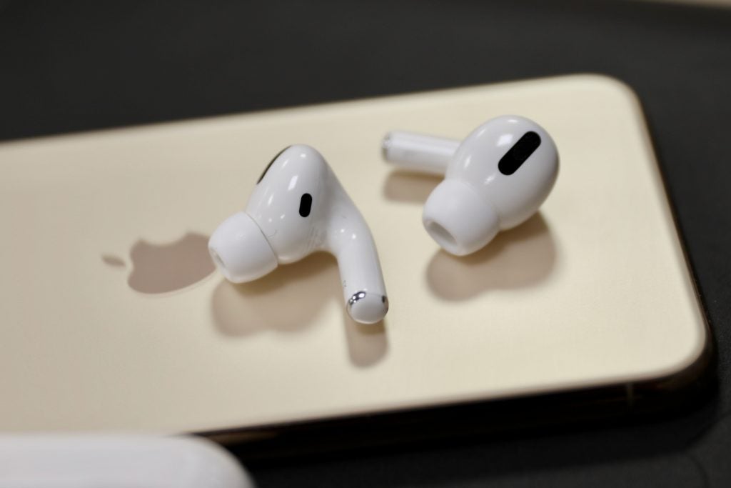 AirPods Pro auf dem iPhone