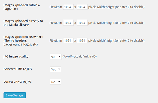 Mit dem Imsanity-Plugin können Sie die Größe großer Bilder in WordPress massenhaft ändern