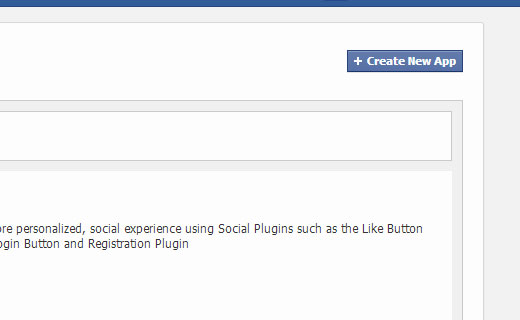 Erstellen einer neuen Facebook-App
