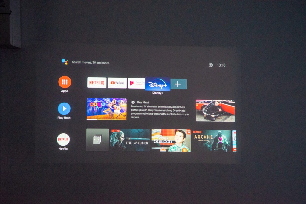 Philips PicoPix MaxTV Mobilprojektor PPX720 INT-Schnittstelle