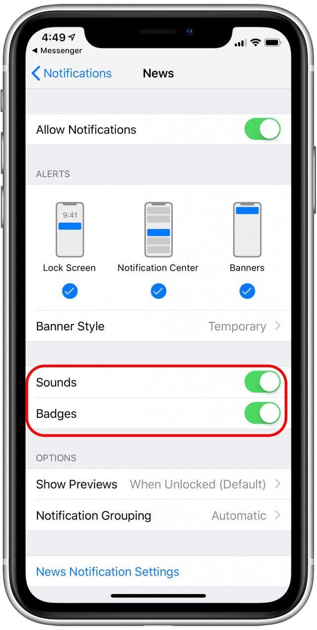 iOS 12 Sperrbildschirm