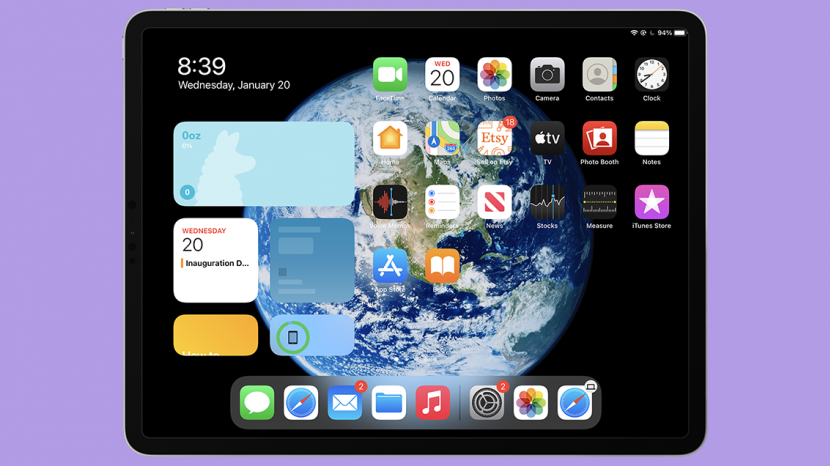 Wie man iPad Widgets hinzufuegt bearbeitet und loescht iPadOS 15