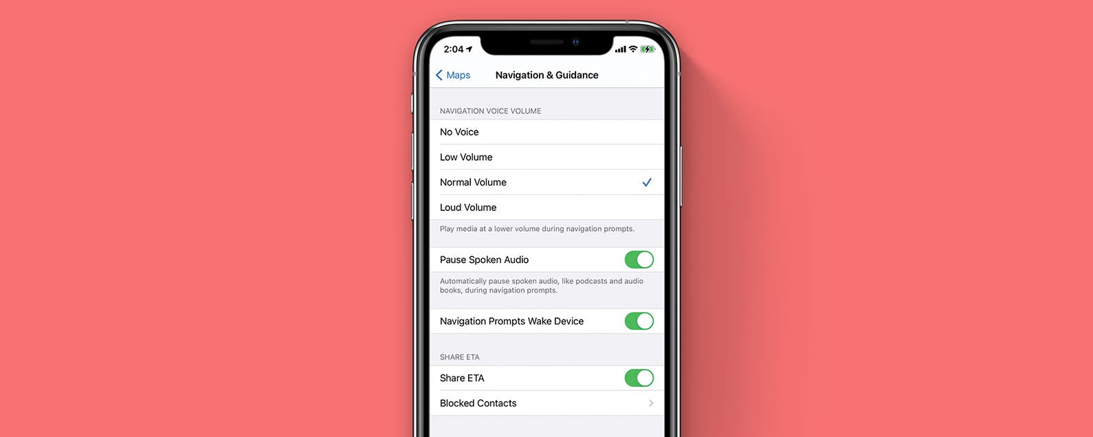 1645777486 Sprachlautstaerke von Apple Maps aendern oder ausschalten 2022
