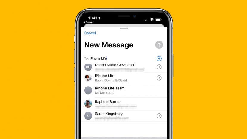 So erstellen Sie eine Kontaktgruppe auf dem iPhone iOS 15