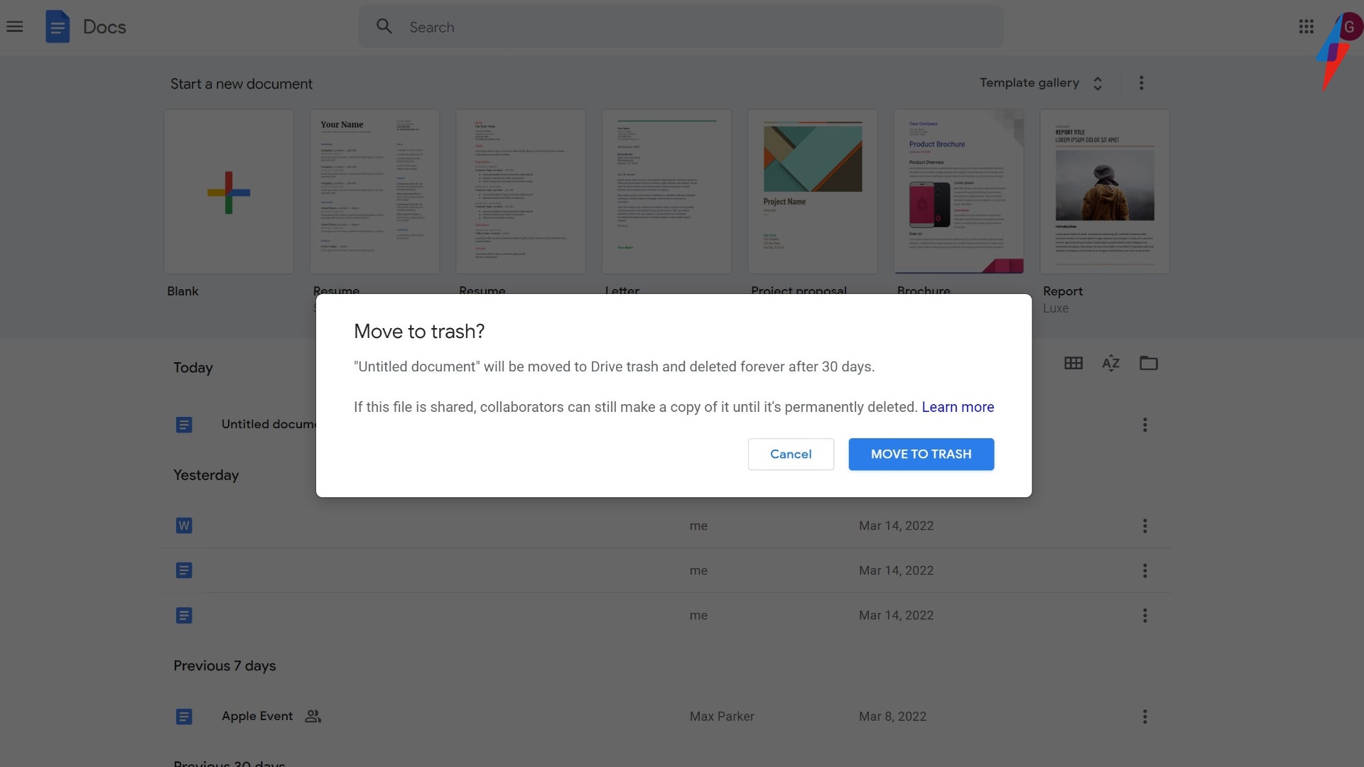 1647557305 276 So loeschen Sie eine leere Seite in Google Docs