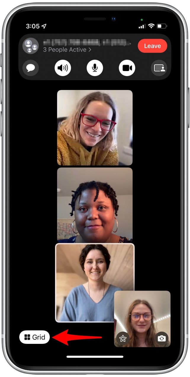 1647889246 470 So aktivieren und deaktivieren Sie die Rasteransicht in FaceTime
