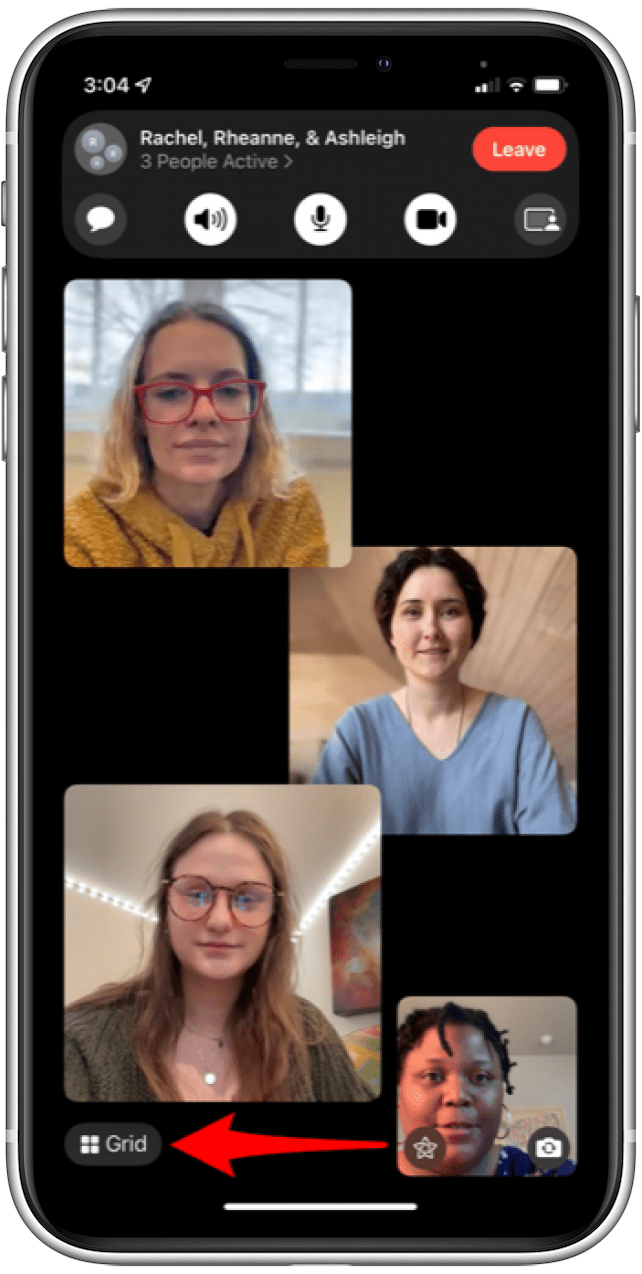 1647889247 195 So aktivieren und deaktivieren Sie die Rasteransicht in FaceTime