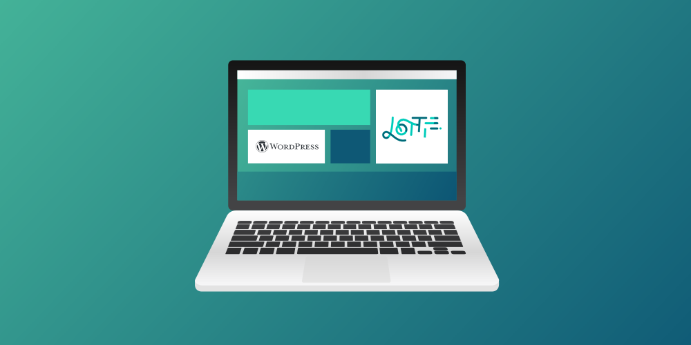 So verwenden Sie Lottie Animationen in WordPress