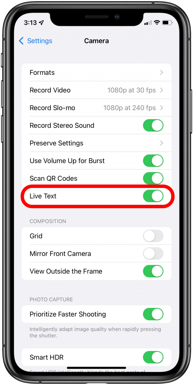 1648848726 852 Live Text funktioniert nicht in iOS 15 Hier ist die Loesung
