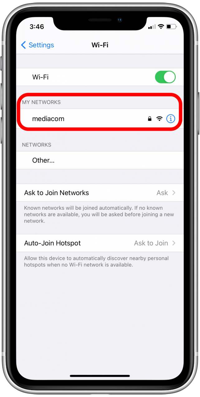 Wählen Sie Ihr bevorzugtes WLAN-Netzwerk aus