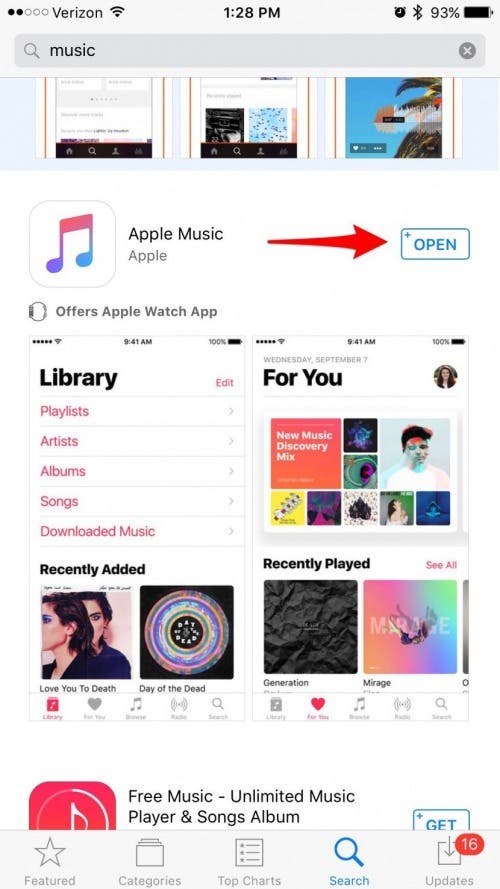 musik vom startbildschirm iphone verschwunden