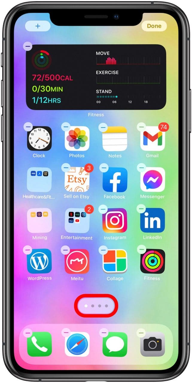 So finden Sie eine App auf dem iPhone - Versteckter Ordner iPhone