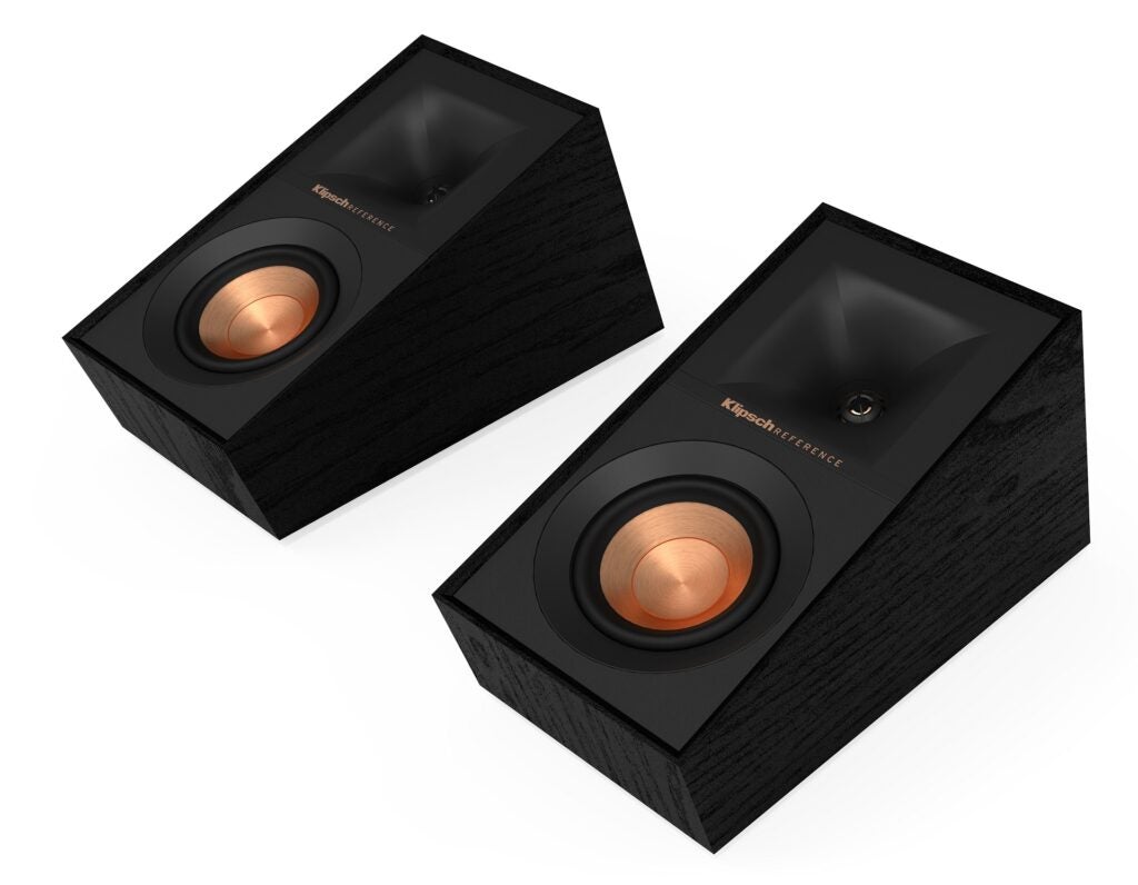 Klipsch Reference R-40SA Atmos Pair Grille Off