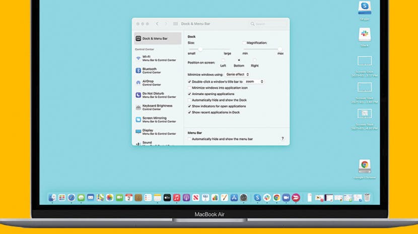 So passen Sie Ihr MacBook Dock an