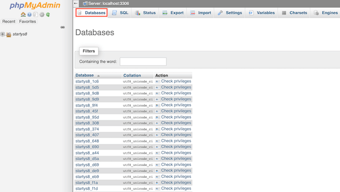 Das cPanel-Webhosting-Dashboard von Bluehost