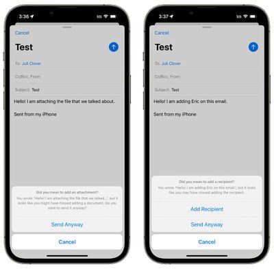ios 16 mail app fehlt anhang