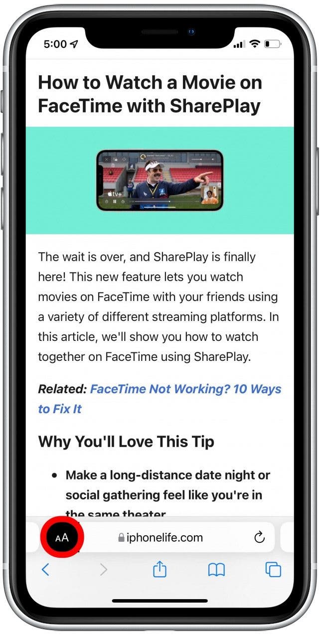 1658175846 348 So verwenden Sie den Safari Reader Modus auf iPhone und iPad