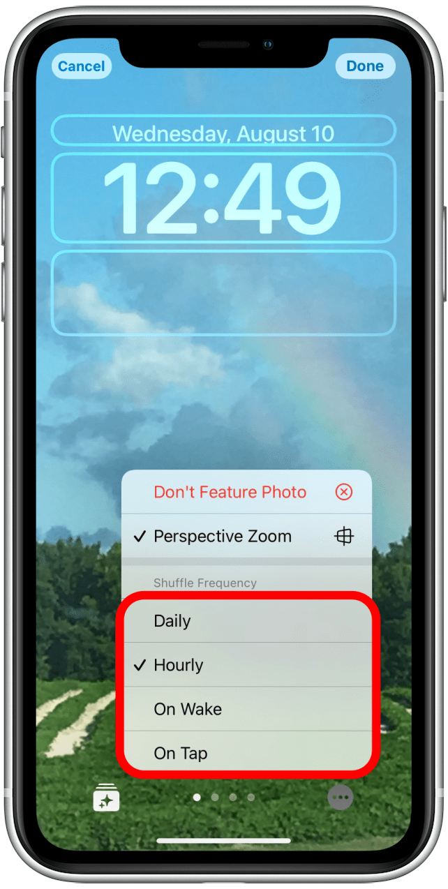 1661516653 626 So mischen Sie Sperrbildschirmbilder auf dem iPhone iOS 16