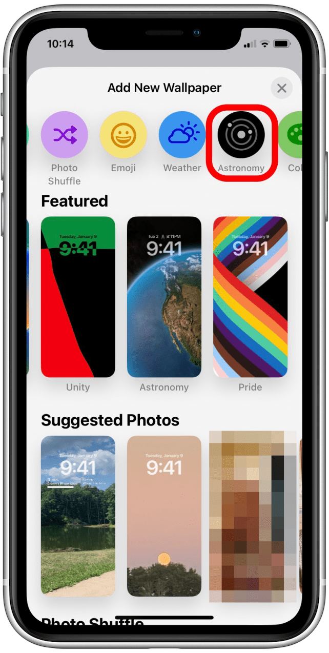 1661618889 205 So richten Sie Astronomie Sperrbildschirm Hintergruende auf dem iPhone ein iOS 16