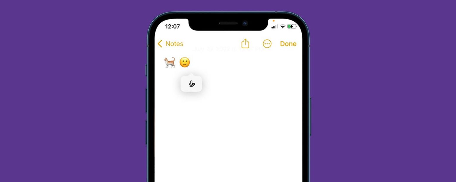 So diktieren Sie Emojis auf dem iPhone iOS 16