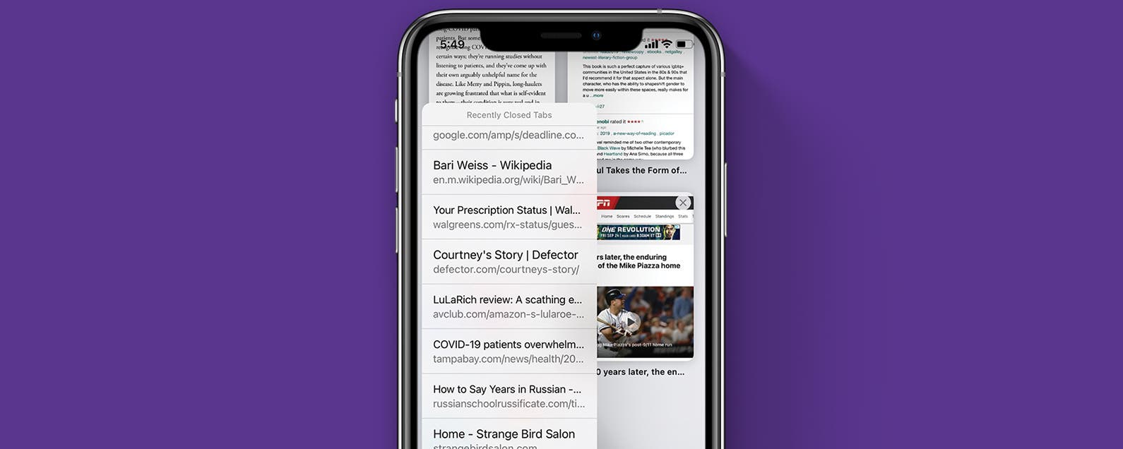 So oeffnen Sie geschlossene Safari Tabs auf dem iPhone iOS 16