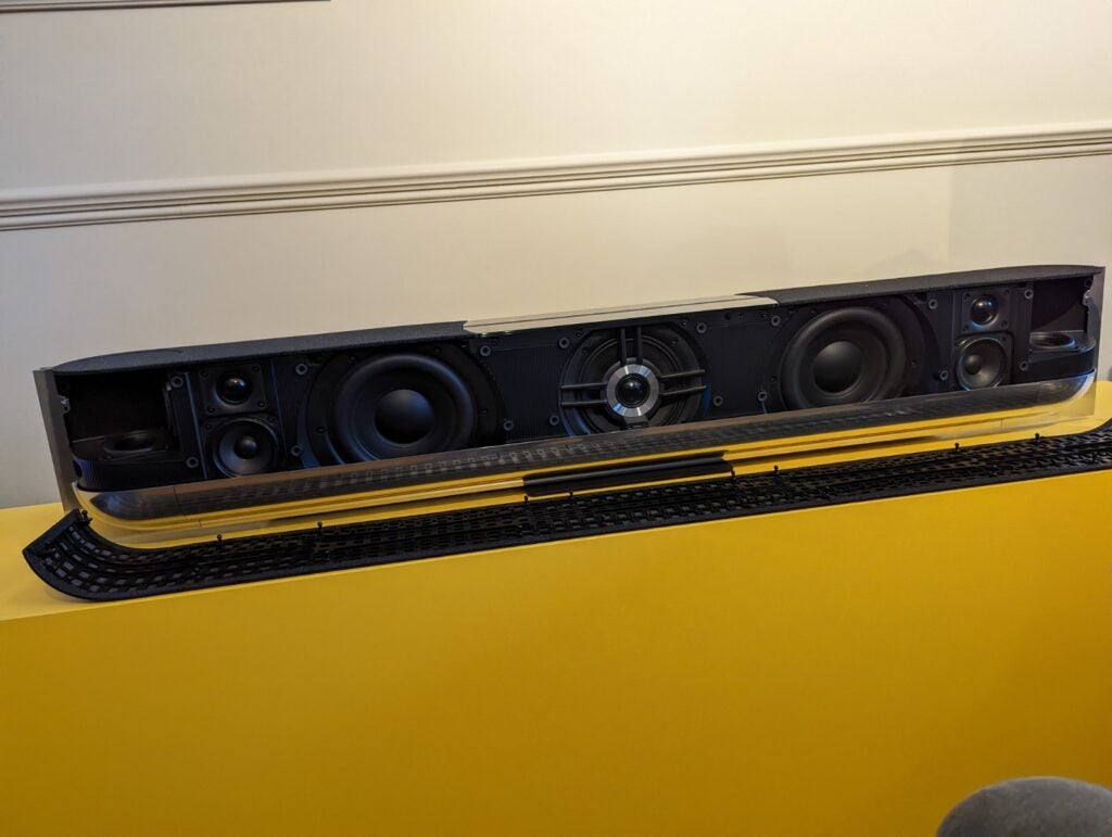 Die Lautsprecher im Bang and Olufsen Beosound Theatre