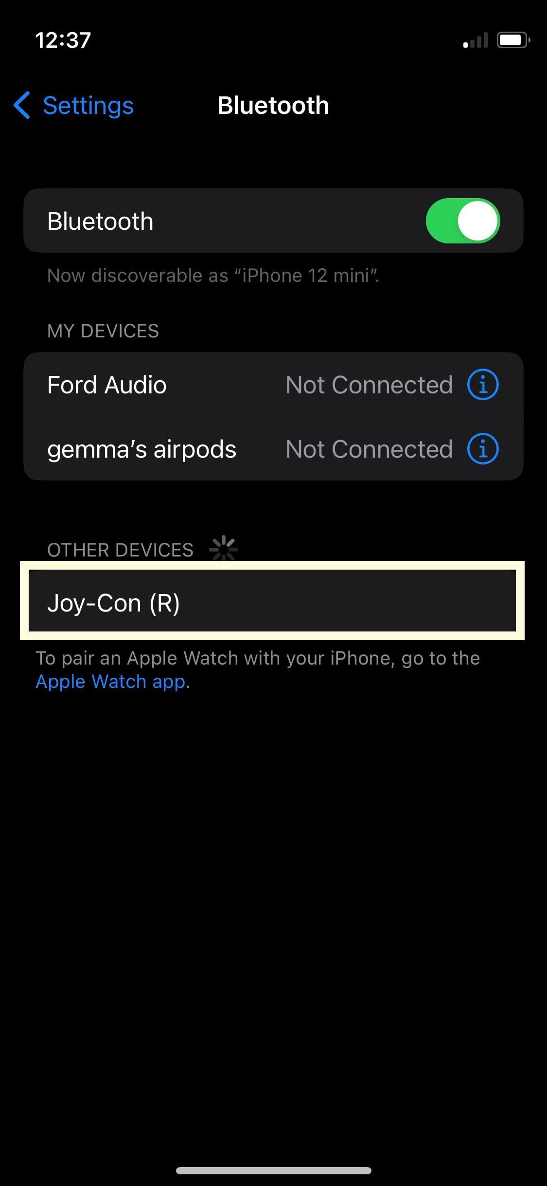 1663161850 315 So verbinden Sie einen Joy Con mit einem iPhone unter iOS