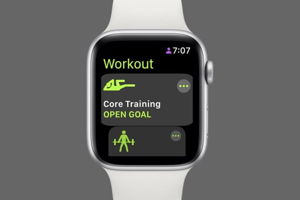 watchOS 9 Unterbrechen Sie ein Training voellig freihaendig mit Ihrer