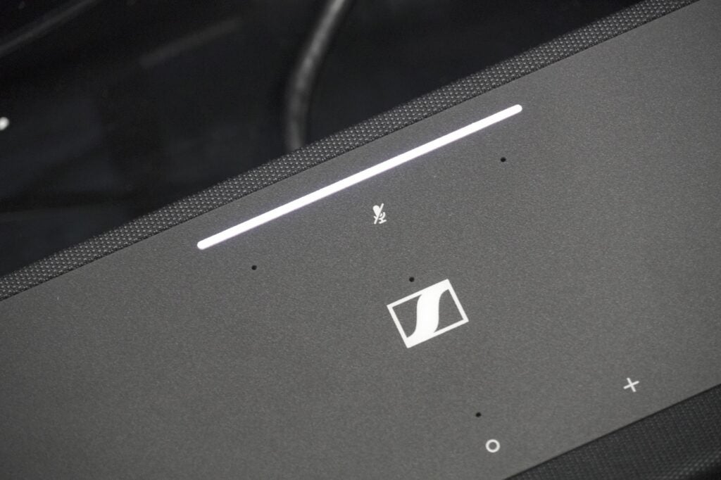 Sennhesier Ambeo Soundbar LED-Licht