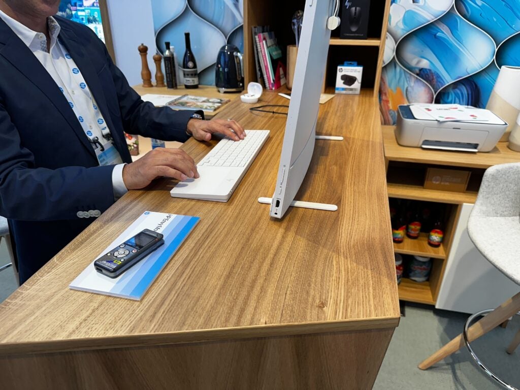HP Envy Move wird verwendet