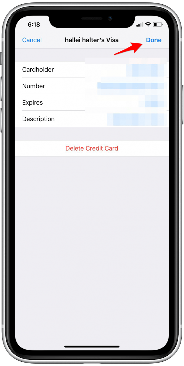 1699036576 46 So aktualisieren Sie Autofill Kreditkarteninformationen auf einem iPhone