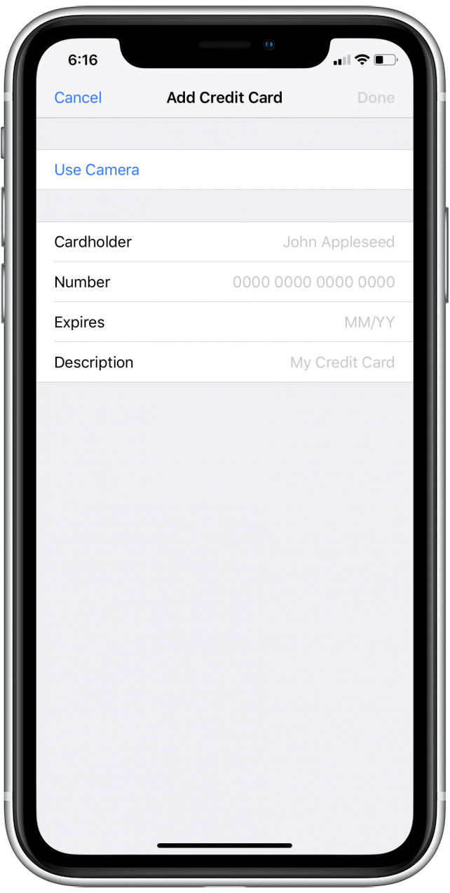 1699036576 489 So aktualisieren Sie Autofill Kreditkarteninformationen auf einem iPhone