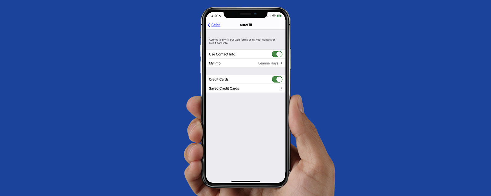 1699036583 So aktualisieren Sie Autofill Kreditkarteninformationen auf einem iPhone