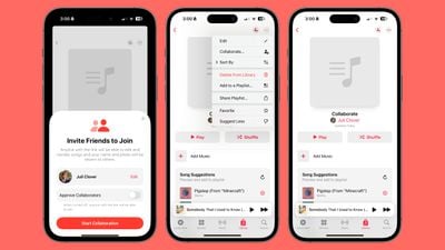 Gemeinsame Apple Music-Playlists