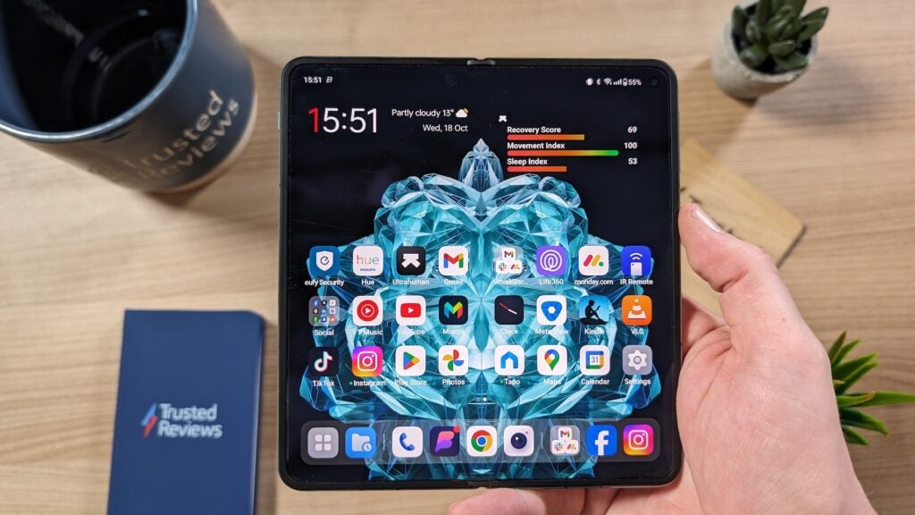 Oneplus offenes Innendisplay