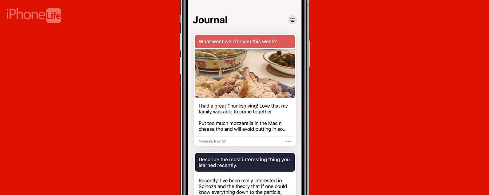 So verwenden Sie die neue iPhone Journal App iOS 17