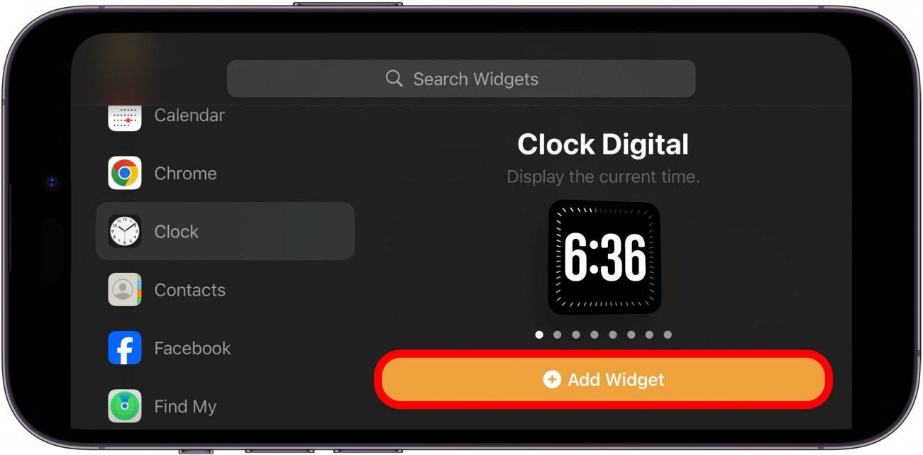 So stellen Sie die Uhr im Standby-Modus um
