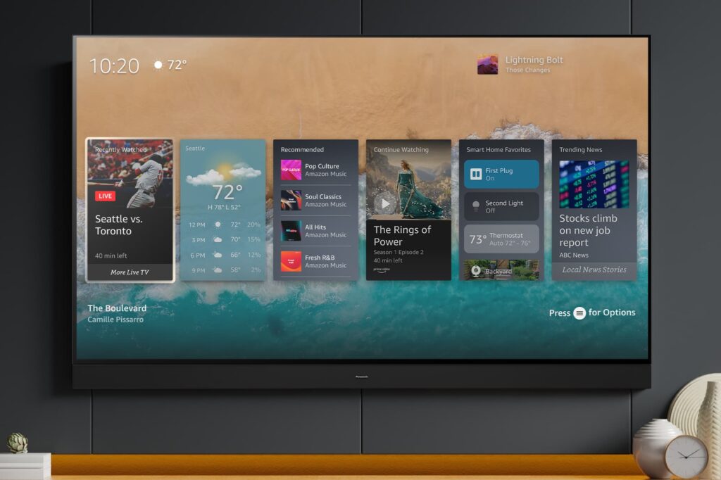 Panasonic Fire TV-Betriebssystem