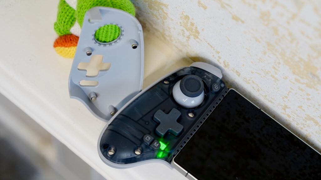 GameSir G8 Galileo Nahaufnahme der abnehmbaren Frontplatte