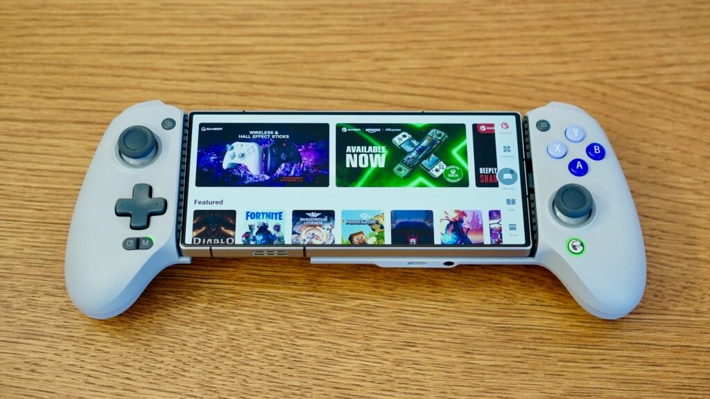 Benutzeroberfläche der GameSir G8 Galileo-App