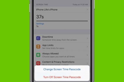 1705495781 Was tun wenn Sie Ihren Bildschirmzeit Passcode auf dem iPhone oder