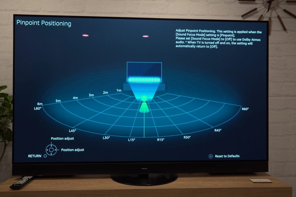 Panasonic Z95A Sound Focus-Modus
