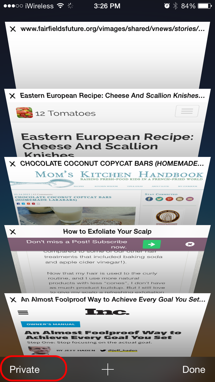1706231550 938 Tipp des Tages So verwenden Sie private Tabs in Safari